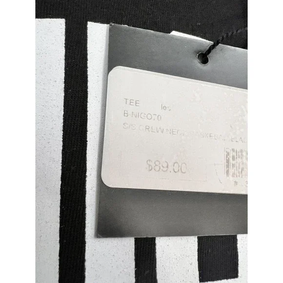 Les Artists Unisex NIGO 70 T-Shirt Black Short-sleeve Jersey Streetwear Size M - Picture 5 of 10